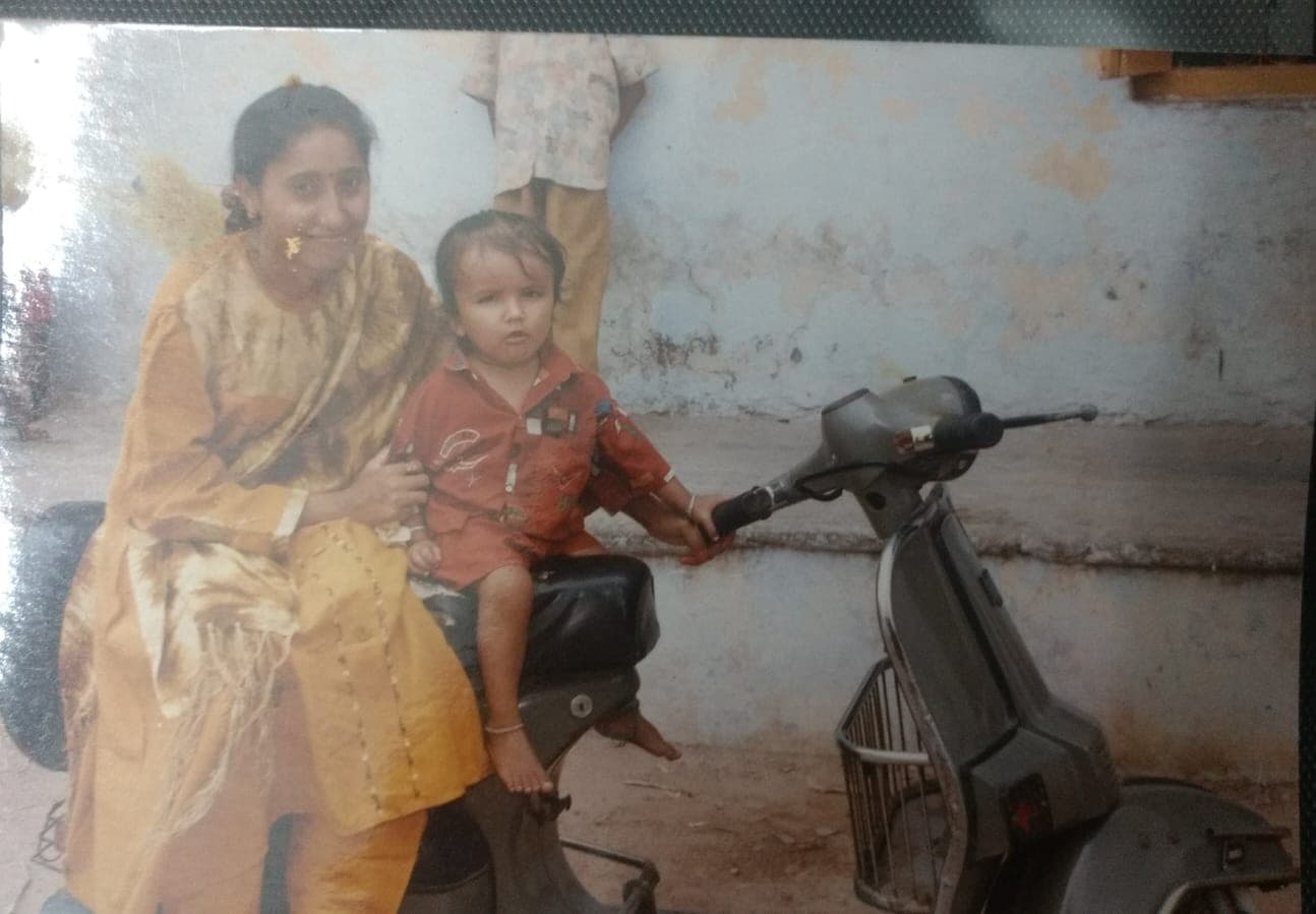 Grandpa's photo, fixed — original photo before AI editing